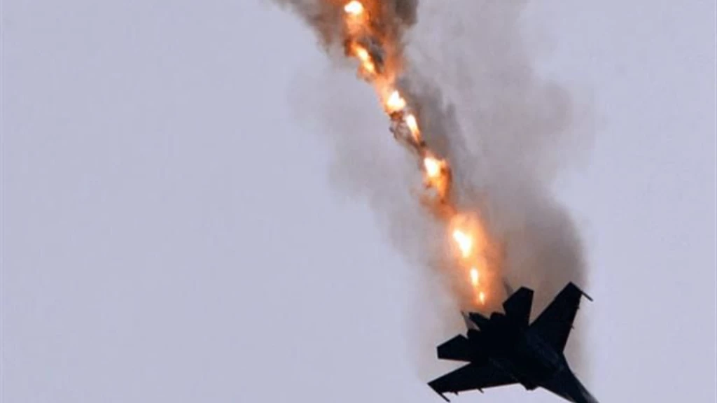 صفعة موجعة.. لقطات توثّق لحظة إسقاط طائرة حربية روسية ومقتل طاقمها (فيديو)