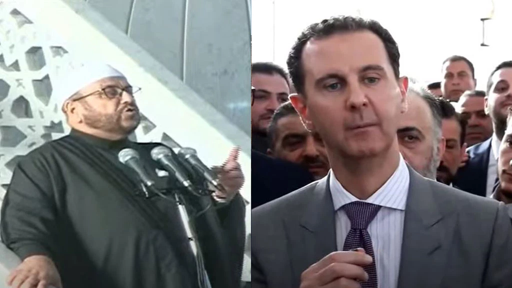 4 هفوات متبادلة بين بشار الأسد وخطيب العيد والورطة الأكبر مع "علي بن أبي طالب"