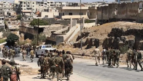 ميليشيا أسد تحضر لعملية عسكرية جديدة بدرعا ومقتل أحد قادة الجيش الوطني بريف حلب