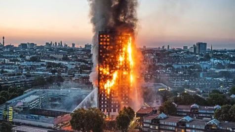 سقط من الطابق 14.. الإندبندنت تروي آخر لحظات لاجئ سوري قضى بحريق برج في لندن