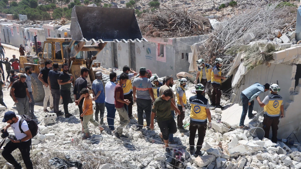 ضحايا من المدنيين بقصف صاروخي لميليشيا قسد على مخيم للنازحين شمال حلب