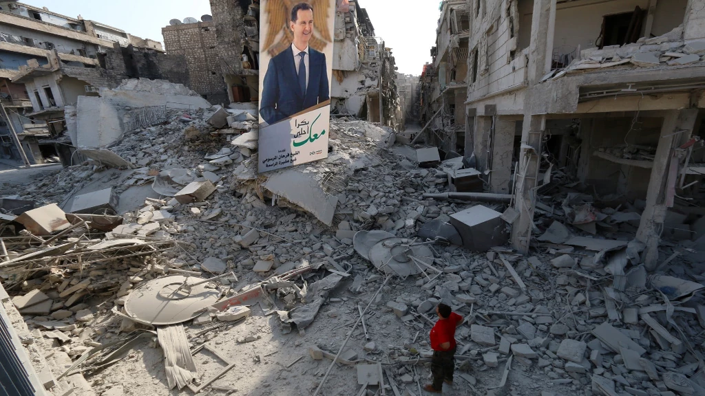 بشار الأسد دمر المدن السورية الثائرة
