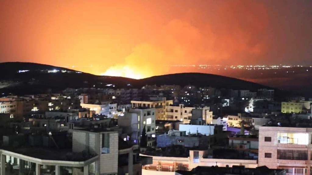 تسجيلات فضحت خسائر أسد.. غارات إسرائيلية تضرب مواقع حساسة بريفي حماة وطرطوس (فيديو)