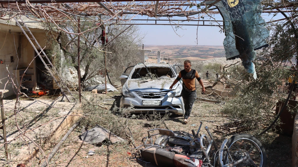 19 قتيلاً وجريحاً في إدلب بقصف الروس واثنان في السويداء