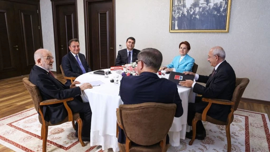 تحالف الطاولة السداسية التركي المعارض