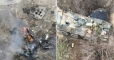 مسيّرة أوكرانية تلقي قنابلها على رؤوس جنود روس