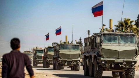 روسيا ترسل رتلاً عسكرياً ضخماً إلى ريف دمشق.. وعودة التوتر بين الفصائل بحلب