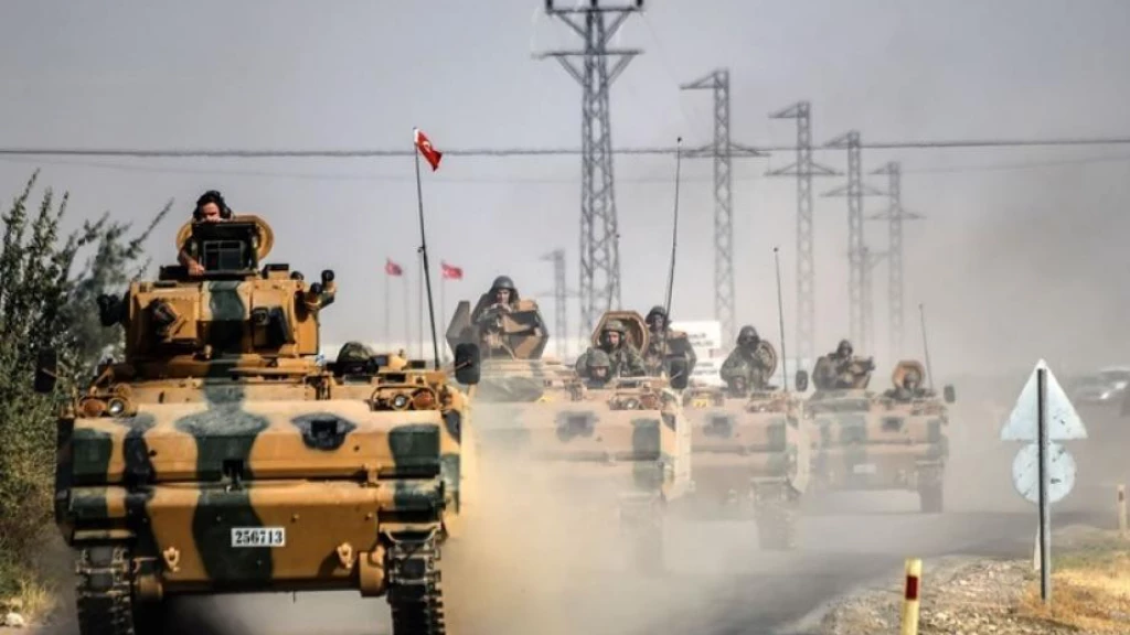 العملية البرية التركية مع وقف التنفيذ