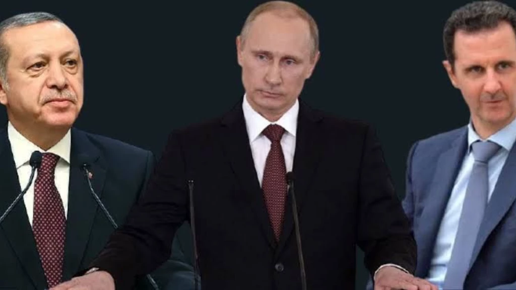 إعلان مفاجئ.. بوتين يجمع وزيري دفاع تركيا والأسد في موسكو
