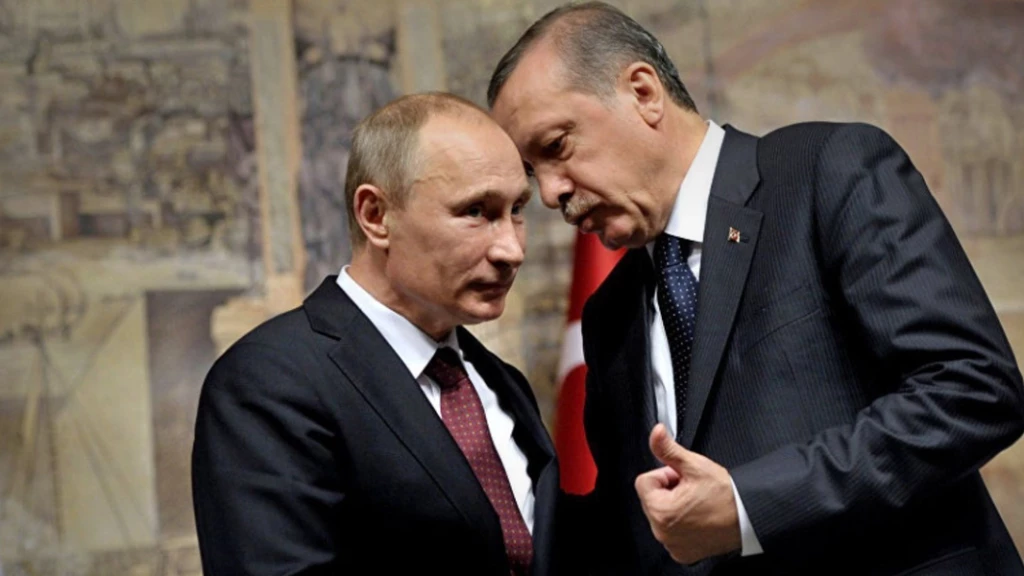 أردوغان يبحث مع بوتين تطهير منبج وميليشيات أسد وروسيا تحشد أكثر من 900 عنصر داخلها