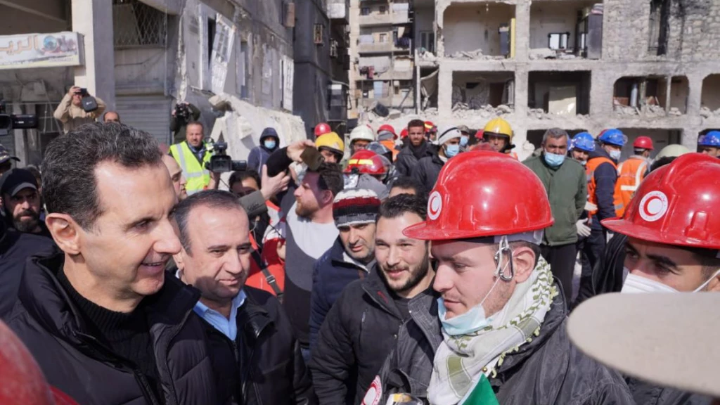 يروّج لروايتين.. صحيفة بريطانية: بشار الأسد يستغل الزلزال لمحو الأدلة على جرائمه