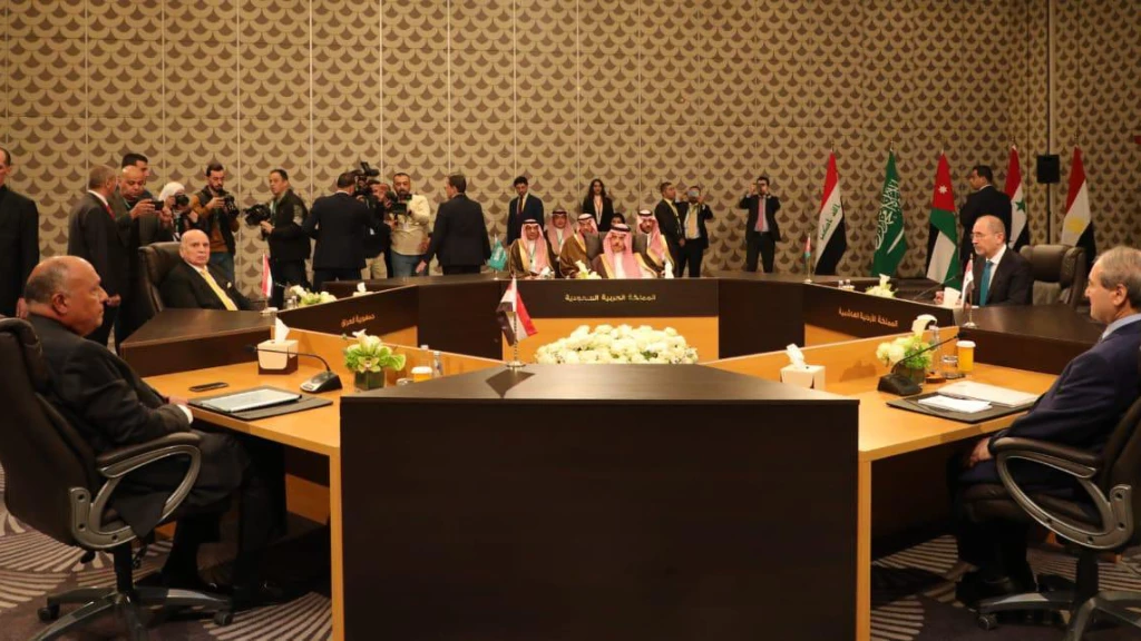 الاجتماع الخماسي في عمّان حول سوريا: بيان من صفحتين واعتماد سياسة خطوة بخطوة