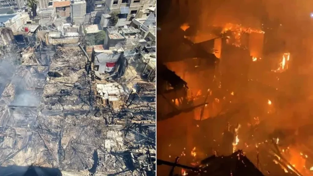 هل انتهت حرائق دمشق المفتعلة؟