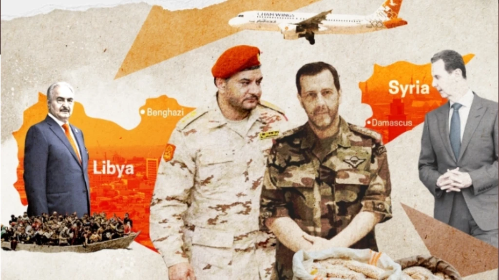 موقع فرنسي: تحالف سري بين ماهر الأسد ونجل حفتر لإغراق أوروبا بالكبتاغون