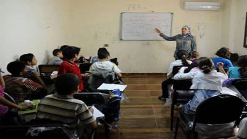 تلاميذ سوريون في مصر