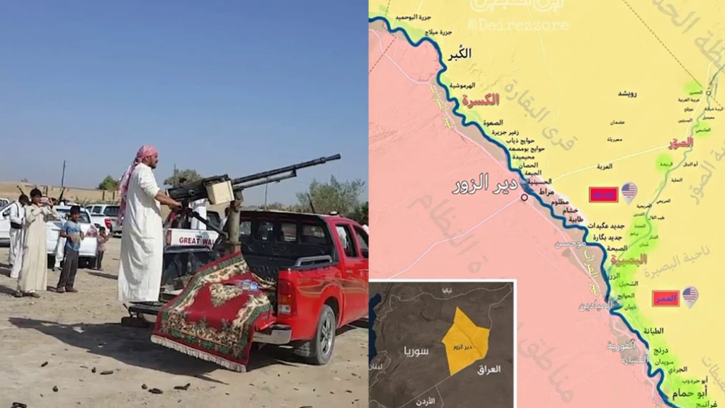وصلوا إلى حدود العراق.. خارطة جديدة لتقدّم قوات العشائر بدير الزور