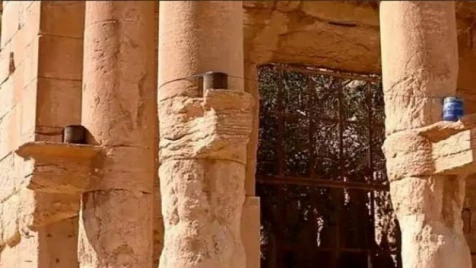بالصور.. داعش يفجّر معبد بعل شمين في مدينة تدمر الأثرية بسوريا