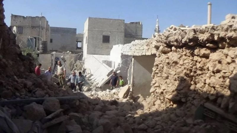طيران النظام يستهدف بلدات ريف إدلب ويوقع شهداء وجرحى
