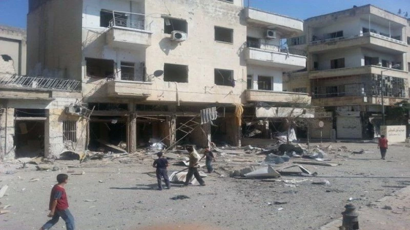 17 شهيداً بمدينة ادلب بعد استهدافها من قبل طيران النظام