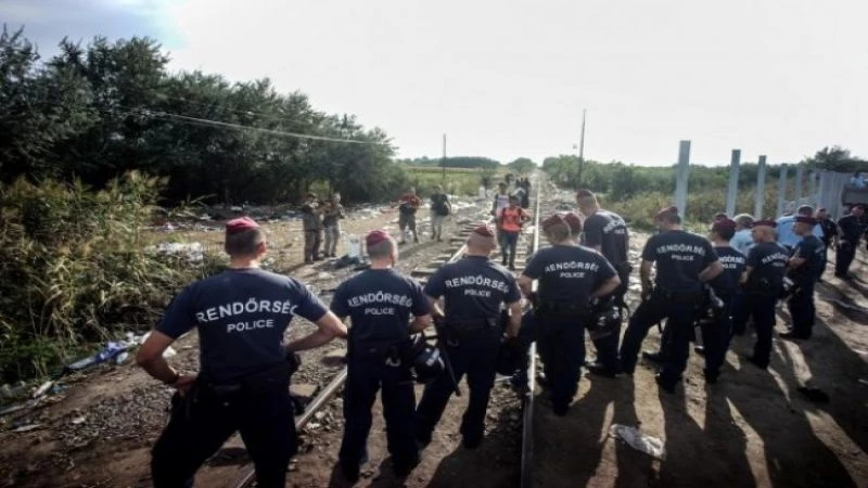 هنغاريا تغلق مدخل سكة الحديد على الحدود مع صربيا 