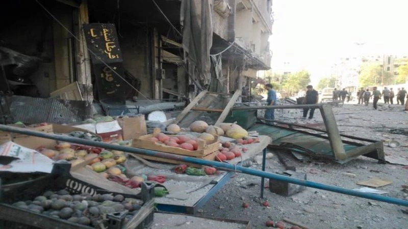 مجزرة جديدة في الغوطة الشرقية.تقدم للثوار على جبهة إدارة المركبات