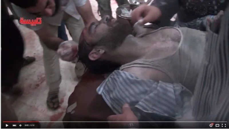 طيران الأسد يقتل العشرات في ريف حمص الشمالي