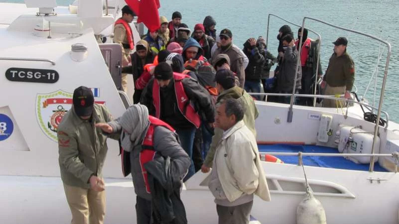 إنقاذ 64 لاجئاً سورياً في بحر إيجه