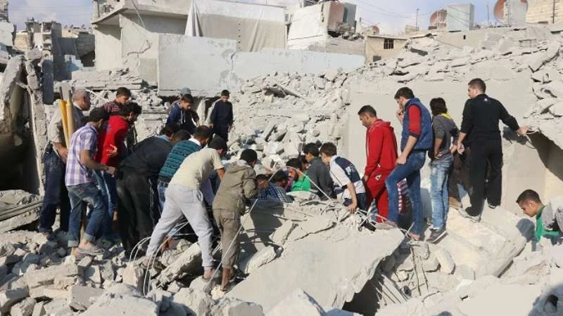 بسبب القصف الروسي مديرية التربية في حلب توقف العملية التعليمية