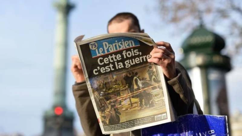 الصحف الفرنسية بعد اعتداءات باريس: إنها الحرب