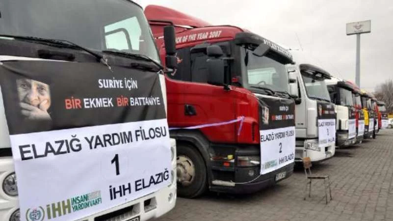هيئة الإغاثة التركية: أرسلنا 2400 شاحنة مساعدات إلى سوريا خلال 2015