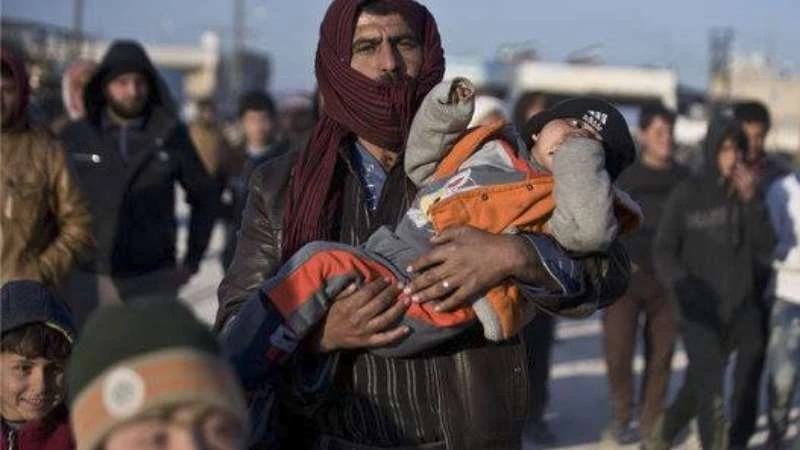 وفاة طفل برداً على الحدود السورية التركية 