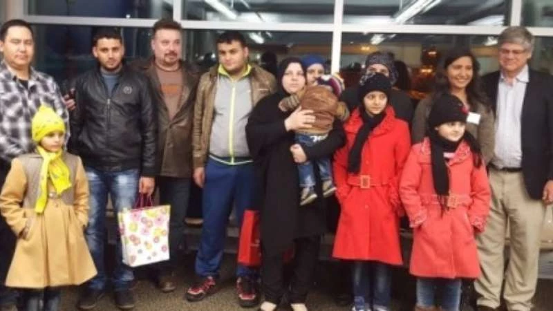 وصول أول عائلة سورية إلى القطب الشمالي