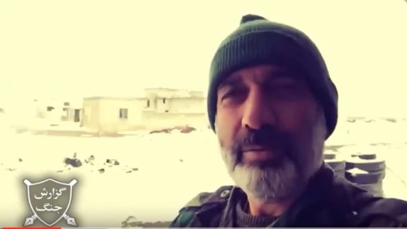 فيديو لأحد ضباط إيران القتلى حين كان يتباهى بوجوده في حلب
