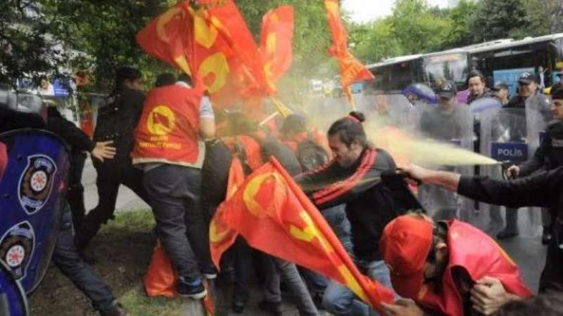 في عيد العمال.. الشرطة التركية تفرّق محتجّي"تقسيم" باسطنبول
