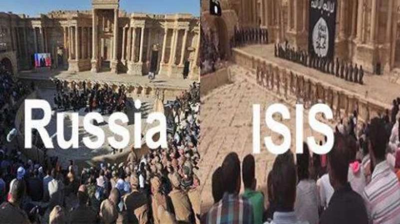 مسرح تدمر.. من إعدامات "داعش" إلى خطابات بوتين 