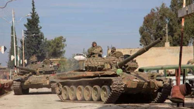 قوات الأسد تسيطر على نقاط في المرج وتوتر بين جيش الإسلام وفيلق الرحمن 