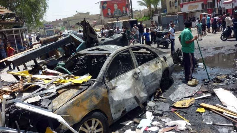45 قتيلاً وجريحاً في انفجار سيارة مفخخة في ديالى