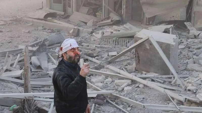 النظام يُكثف من غاراته على حلب ويرتكب مجزرة في حي القاطرجي 