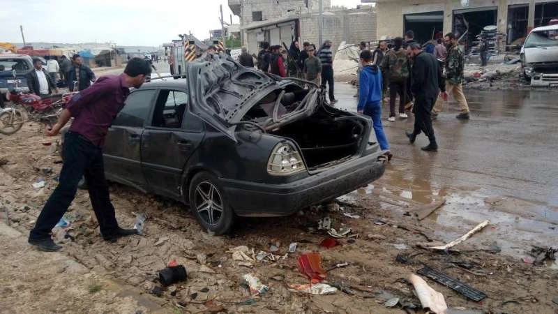 تفجير انتحاري يستهدف مقراً لجيش الفتح في إدلب