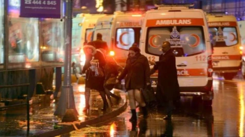 بأول ساعات 2017.. قتلى وجرحى في هجوم مسلح بنادٍ ليلي باسطنبول