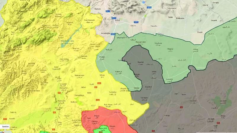 حلب: "الجيش الحرّ" يعلن المناطق بين أخترين ومارع وكفرغان "عسكرية"
