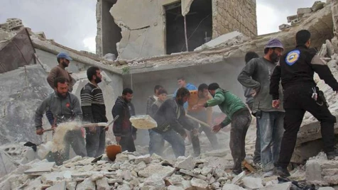 61 شهيداً وأكثر من 120 جريح حصيلة القصف الروسي على حلب 