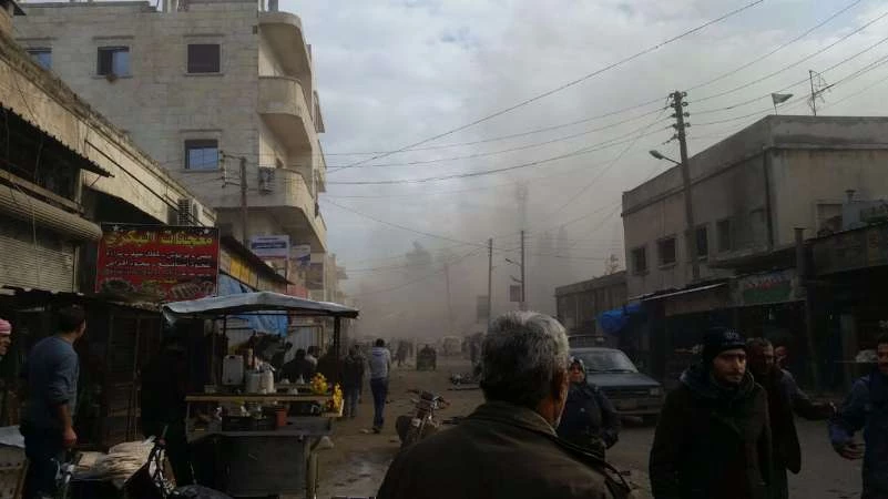 40 شهيداً جراء انفجار سيارة مفخخة في مدينة إعزاز