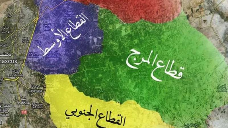 الميليشيات الشيعية تسيطر على أجزاء واسعة من القطاع الجنوبي في الغوطة