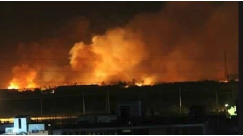 إسرائيل تقصف مجدداً مواقع "الحرس الجمهوري" في مطار المزة العسكري