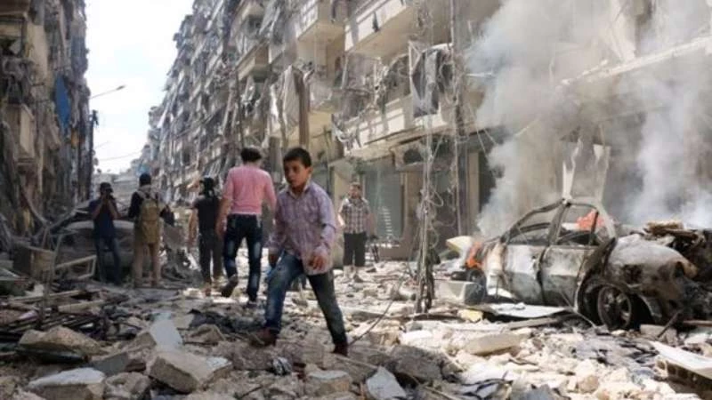مذابح وإعدامات ميدانية وحرق نساء وأطفال في حلب 