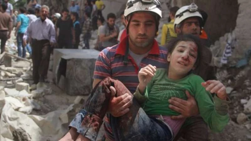 حلب.. إصابة طفلين في المدينة و7 في الريف بقصف جوي ومدفعي