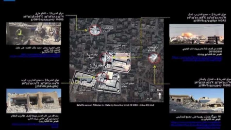 رايتس ووتش توثق بصور الأقمار الصناعية المجازر الروسية في إدلب