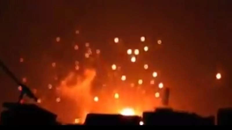 انفجارات ضخمة في أكبرمعامل تصنيع البراميل المتفجرة بسوريا