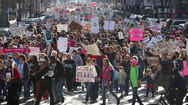 مظاهرات مليونية ضد ترامب في الولايات المتحدة الأمريكية